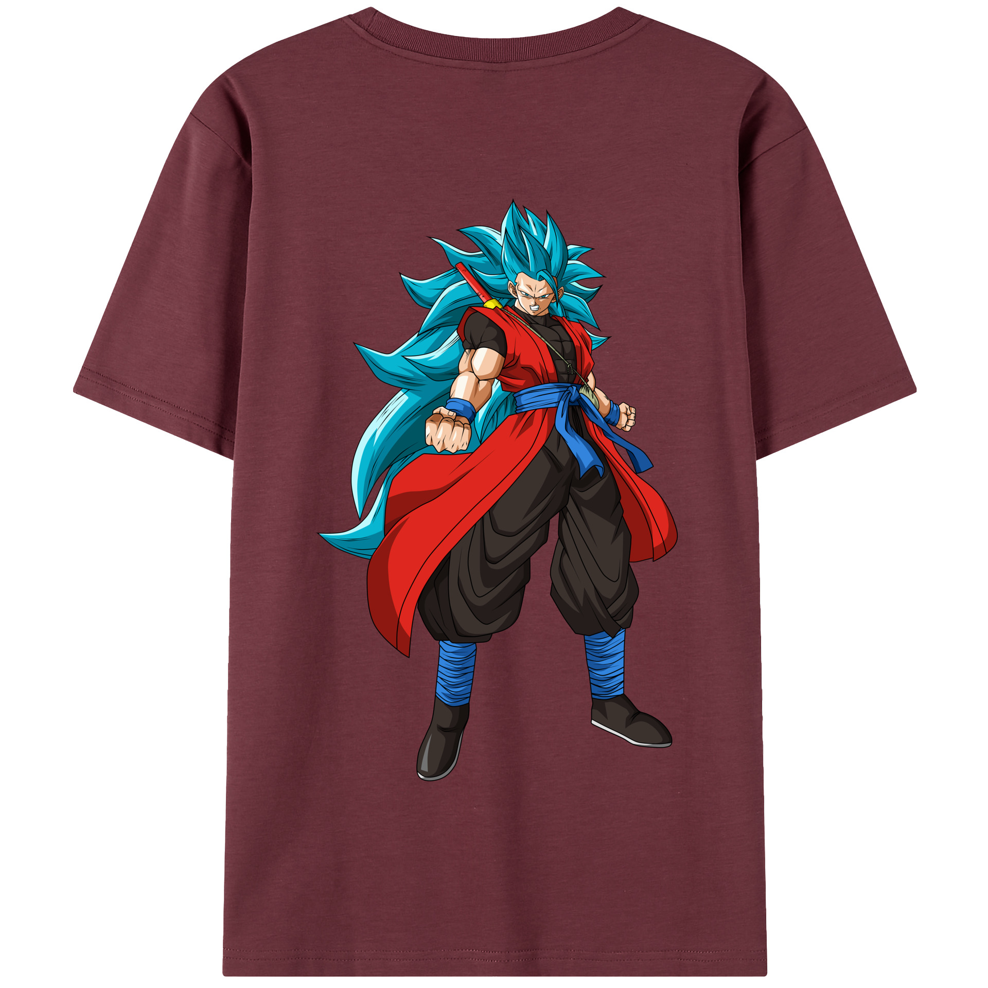 （画像用） ドラゴンボール ベジット DRAGON BALL Vegetto 綿100％半袖Tシャツ（背面プリント）